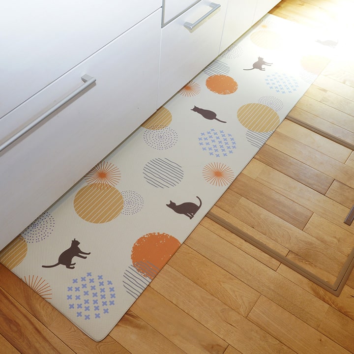 キッチンマット プラッツ 45X120 45×120cm ラグマット カーペット ラグ 絨毯 マット