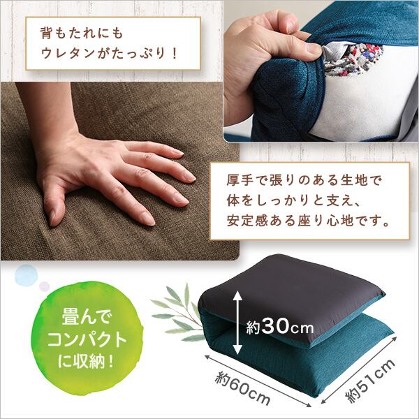日本製 リクライニングポケットコイル入り座椅子 5カラー インテリア 座椅子 チェア リクライニング
