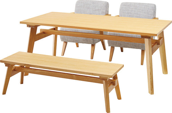 ダイニングテーブル 幅160×奥行80×高さ65cm ダイニング家具 ダイニングセット ウレタン塗装