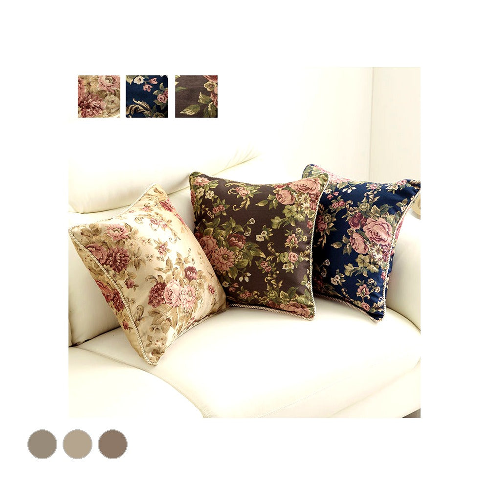 クッション オリビア セアテ BE 43X43 43×43cm 日用品 クッション・座布団
