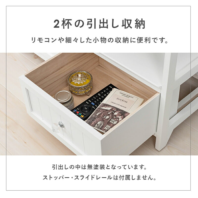 テレビ台 TV台-クリスタル 72×34×41cm スタンド ローボード TVボード AVボード