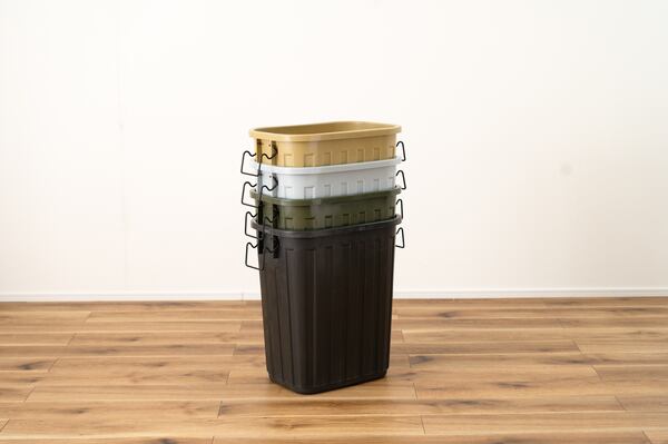 ダストボックス ペールカン60L 幅36×奥行55.4×高さ62.2cm 完成品 スチール