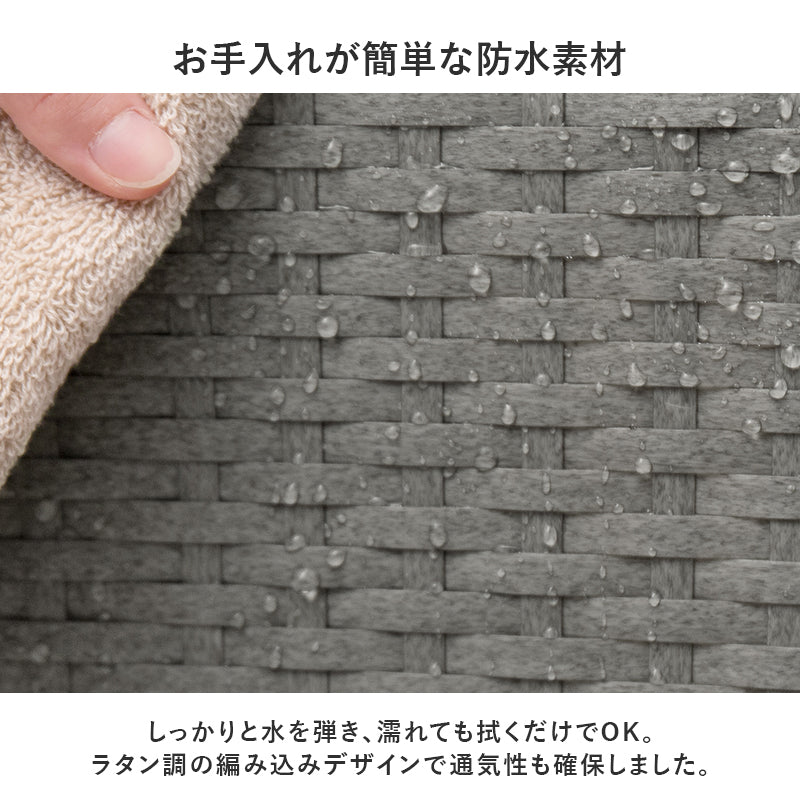 日用品・雑貨 ランドリー RAN-2458 (約)幅65×奥行35×高さ80cm 全3色