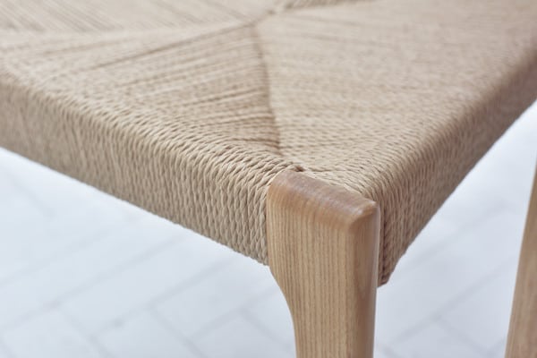ダイニングチェア ペーパーコードチェア 幅46×奥行56×高さ76cm ダイニング家具 完成品 天然木
