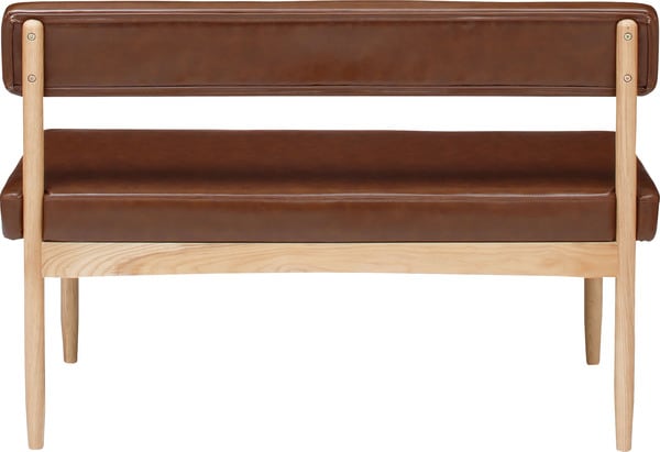 ダイニングチェア エコモ ソファ 幅110×奥行53×高さ74cm ダイニング家具 完成品 組立不要