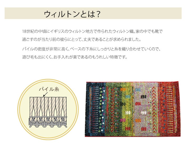 玄関マット マリア BE 70X120 70×120cm ラグマット カーペット ラグ 絨毯 マット