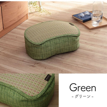 クッション くつろぎ系 クリア 30×40×15cm 抗菌 消臭 い草
