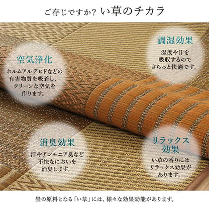 ラグ 京刺子 大判長方形 BE 191X300 191×300cm ラグマット カーペット 絨毯