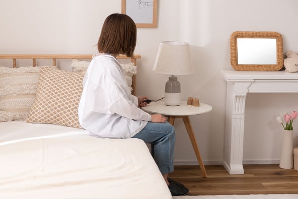 ラウンドサイドテーブル 幅50×奥行50×高さ50cm テーブル ローテーブル センターテーブル