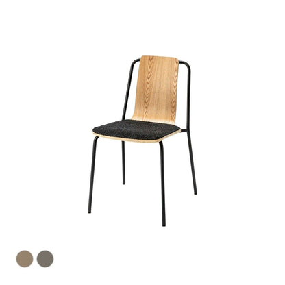チェア 幅49.5×奥行54.5×高さ82cm ダイニングチェア デザインチェア 回転チェア 完成品 スタッキング スチール