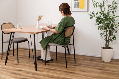 チェアー 幅46×奥行48×高さ79cm ダイニングチェア デザインチェア 回転チェア 椅子 完成品 スチール
