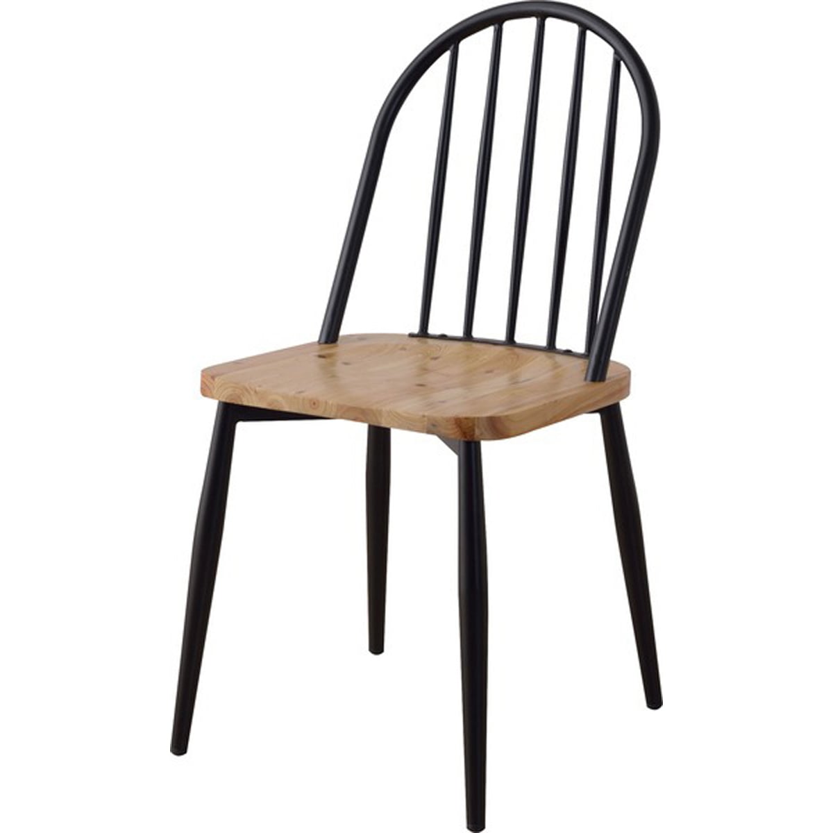 ダイニングチェア ワーカーチェア 幅43×奥行54×高さ90.5cm ダイニング家具 完成品 チェア