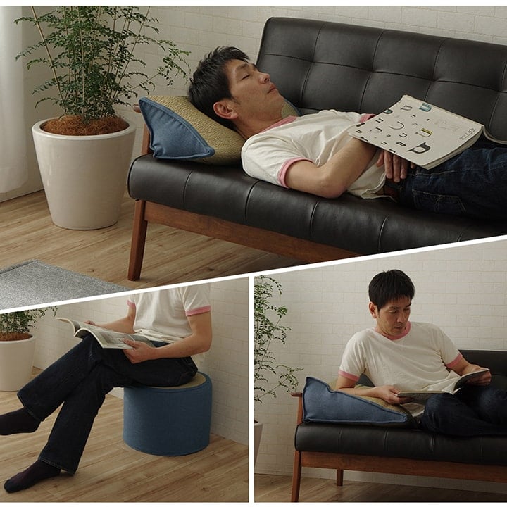 クッション 寛ぎ 寄りかかり BL 50X60 60×50×H20cm 日用品 消臭 湿度を整える