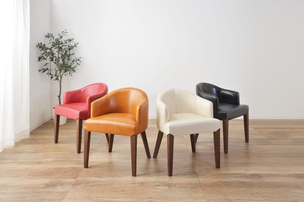 ダイニングチェア 幅55×奥行53×高さ72cm ダイニング家具 完成品 組立不要 ダークブラウン