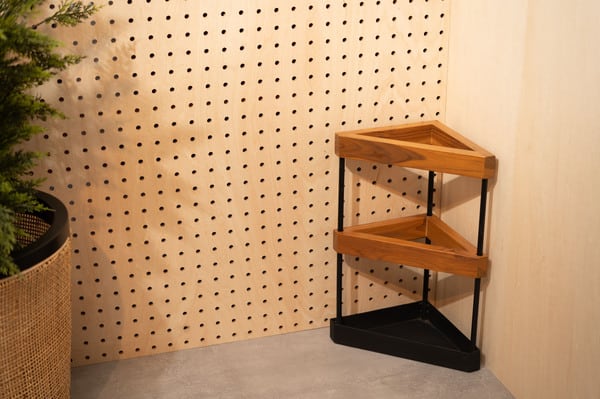 カサタテ 傘立て 幅20×奥行20×高さ40cm 玄関収納 完成品 組立不要 スリム 薄型 おしゃれ