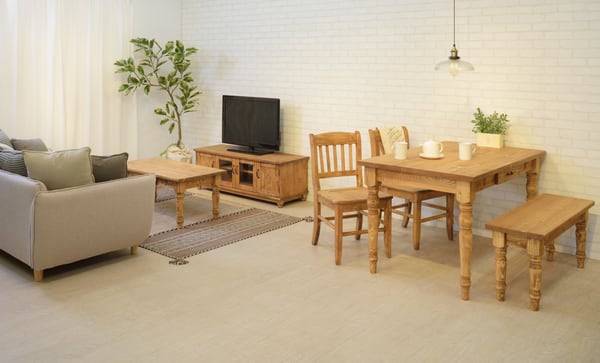 ダイニングテーブル 幅150×奥行80×高さ70cm ダイニング家具 ダイニングセット オイル仕上
