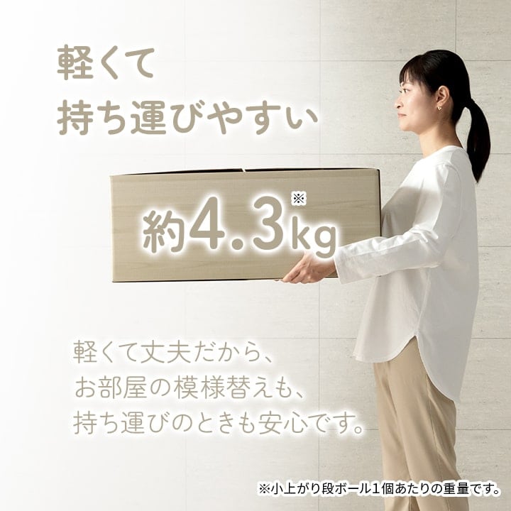 置き畳 小上がり段ボール一式1P美畳 セット 半畳 GN 70×70×29.5cm ラグマット ラグ