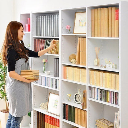 多目的ラック マガジンラック(幅90cm)オシャレで大容量な収納本棚 CDやDVDラックにも 本棚