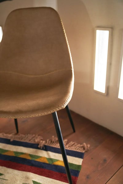 ダイニングチェア チェア 幅43×奥行54×高さ80cm ダイニング家具 ベージュ ブラウン 全2色
