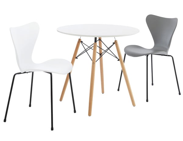 ダイニングチェア カイル チェア 幅49.5×奥行51.5×高さ80cm ダイニング家具 グレー