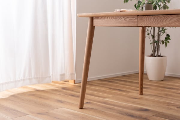 ヘンリー ダイニングテーブル 幅150×奥行80×高さ72cm ダイニング家具 引き出し付き 天然木