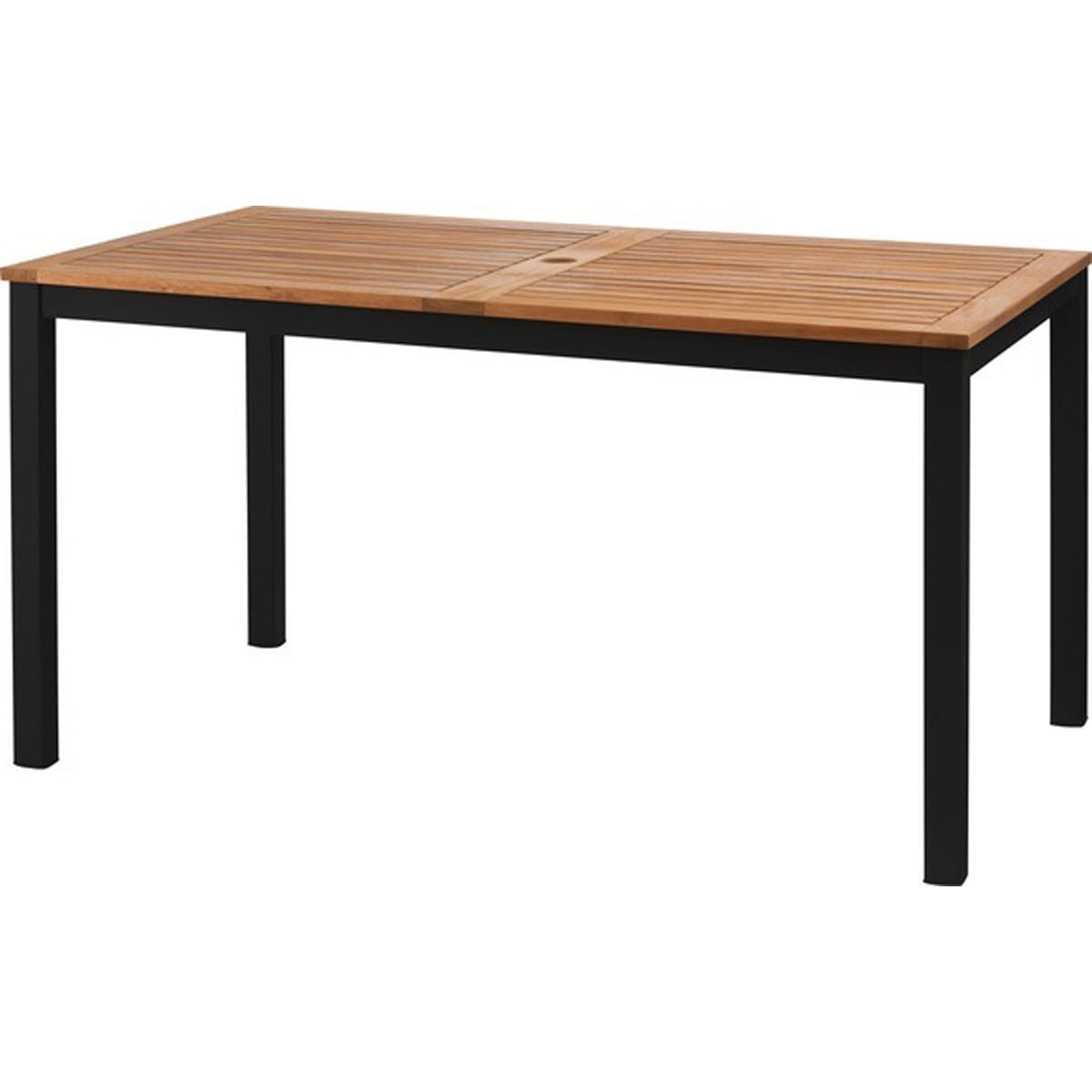 オリー ダイニングテーブル 幅140×奥行80×高さ74cm ダイニング家具 ブラック グレー オリ