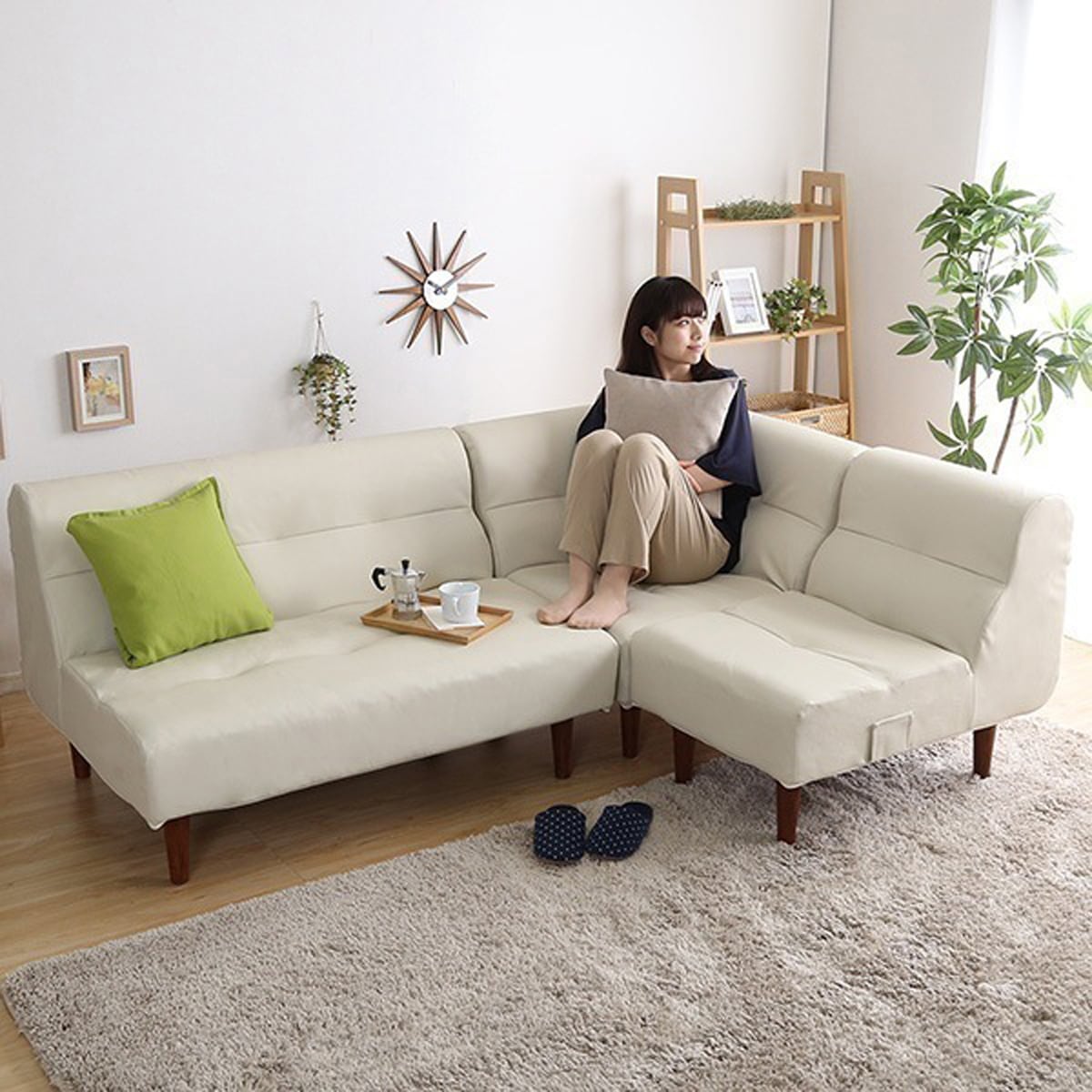 PVCレザー リビングダイニング ソファー シリーズ 3点セット インテリア 寝具 sofa