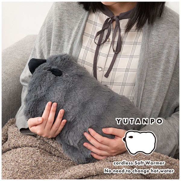 蓄熱式湯たんぽ 日用品 完成品 組立不要 北欧 ベージュ グレー ホワイト 湯たんぽ おしゃれ