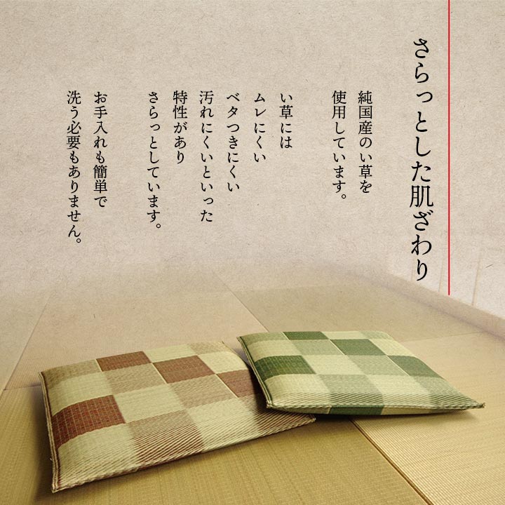 ブロック 座布団 5P BR 55X55 55×55cm 日用品 消臭 日本製 布団