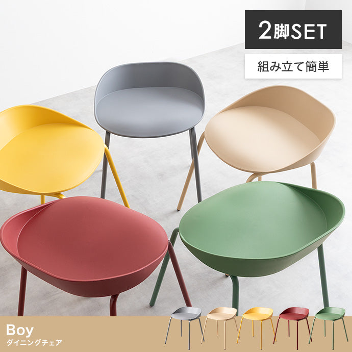 ダイニングセット 2脚セット Boy ダイニングチェア ダイニング家具