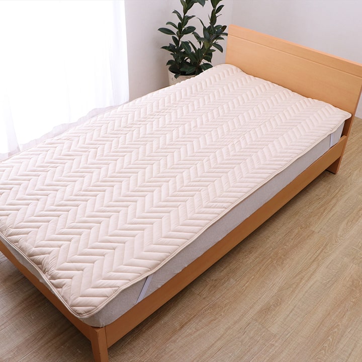 ペッドバッド ベットパッド防ダニ シングル 100X200 100×200cm 日用品 抗菌 消臭