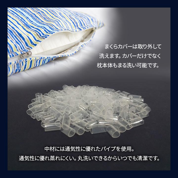 イリス洗AZ 平枕 セット BL 35X50 35×50cm 日用品 枕 寝具 洗えて・清潔編