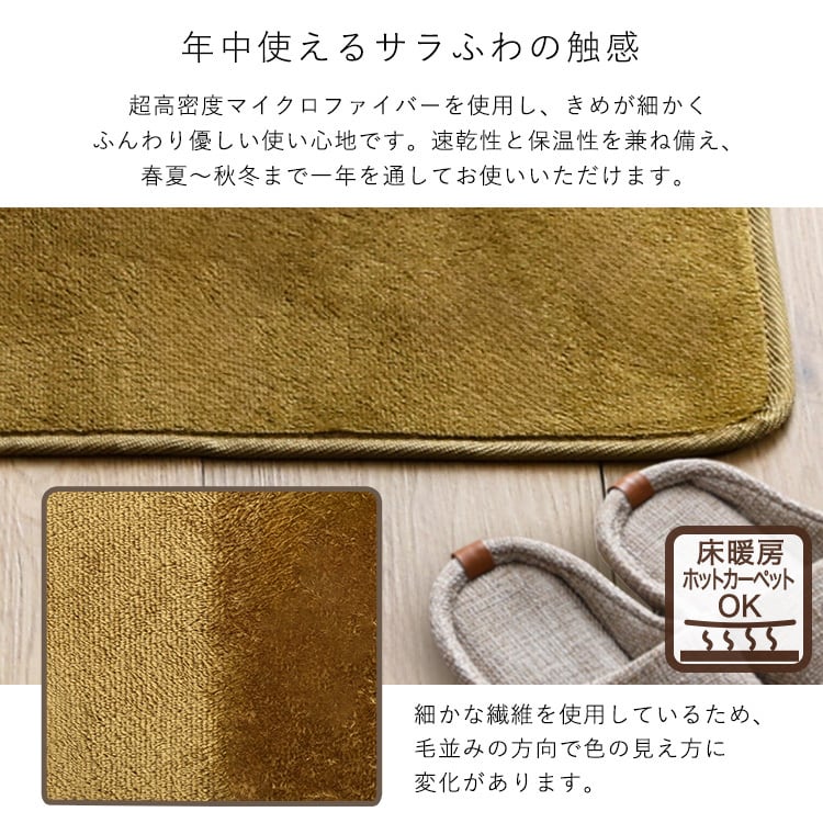 ラグ 洗える玄関マット 45×65cm 玄関マット キッチンマット 洗える カーペット 絨毯 マット