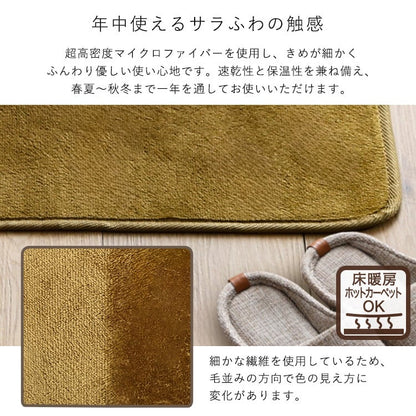 ラグ 洗える玄関マット 45×65cm 玄関マット キッチンマット 洗える カーペット 絨毯 マット