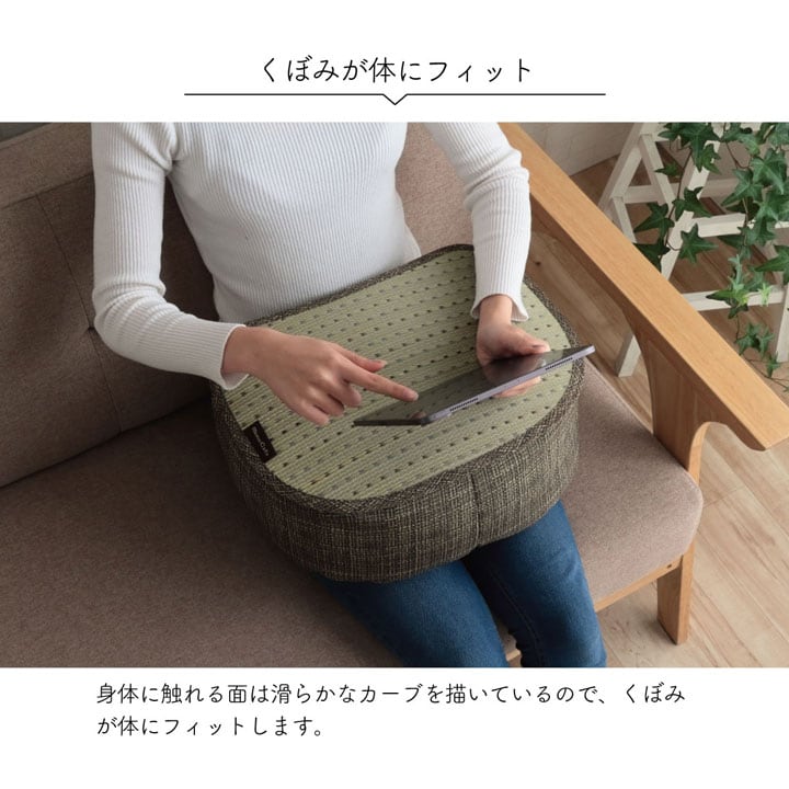 クリア スマホクッション BL 30X40 30×40×15cm 日用品 抗菌 ブルー オレンジ