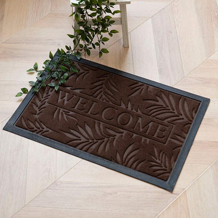 外用玄関マット ステイ BR 40X60 40×60cm ラグマット カーペット ラグ 絨毯 マット