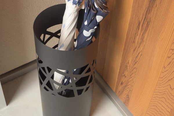 カサタテ 傘立て 幅19.5×奥行19.5×高さ49cm 玄関収納 完成品 組立不要 スリム 薄型