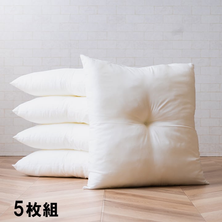 ヌード 5P 座布団 IV 55X59 55×59cm 日用品 日本製 布団 クッション・座布団