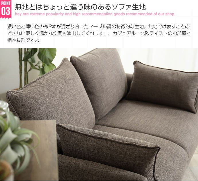 ソファー 2人掛け Riely 収納付き2人掛けソファ ローソファー フロアソファー 2P
