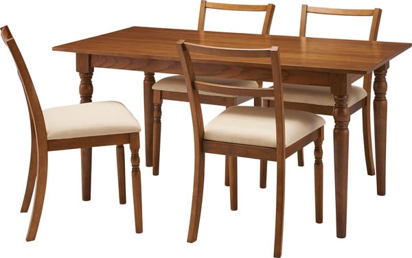 ダイニングチェア 幅46.5×奥行55.5×高さ85cm ダイニング家具 ブラウン グレー 長方形