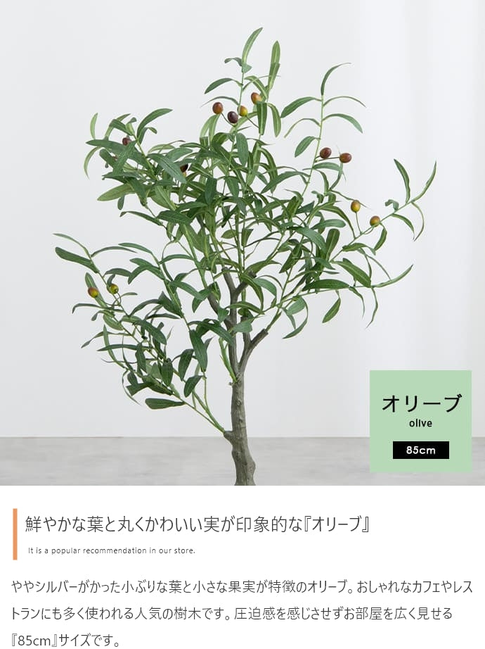 フェイクグリーン・オブジェ フェイクグリーン 高さ85cm Nature 光触媒人工観葉植物