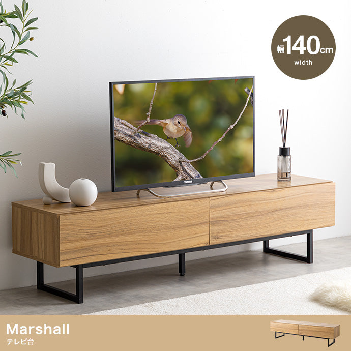 テレビ台 幅140cm Marshall ローボード TVボード AVボード テレビボード