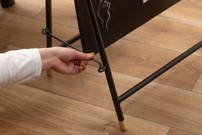 ディスプレイ サインボード 幅45×奥行36×高さ70cm リビング収納 折りたたみ 折り畳み 北欧 完成品 スチール