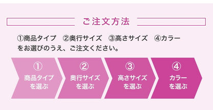 ラック セミオーダーカウンター下収納ぴったりくん 幅160cm×奥行25cm (ポリカタイプ クリア) 食器棚 全14色