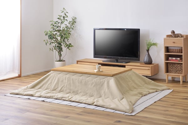 薄掛コタツ布団 長方形 こたつ こたつテーブル こたつセット コタツ 完成品 組立不要 撥水 グレー