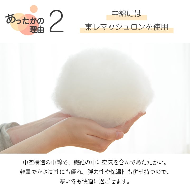 掛布団 アクリル毛布付き シングル 140X200 140×200cm 日用品 寝具