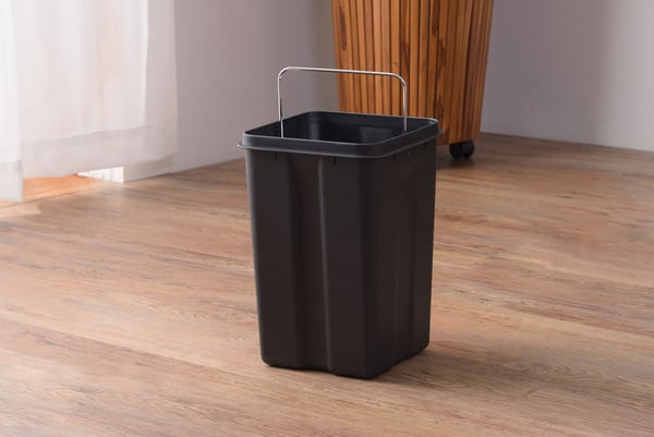 ラルド ダストボックス 幅28×奥行26.5×高さ95cm 日用品 ブラック グリーン 全2色