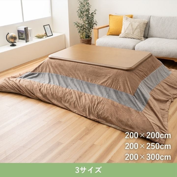 カバータイプ ビスラ 薄掛 200×200cm こたつ こたつテーブル こたつセット