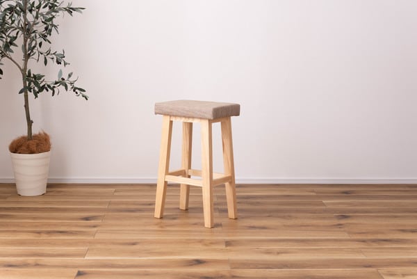 ダイニングチェア バンビ ハイスツール 幅36×奥行26×高さ60cm ダイニング家具 完成品