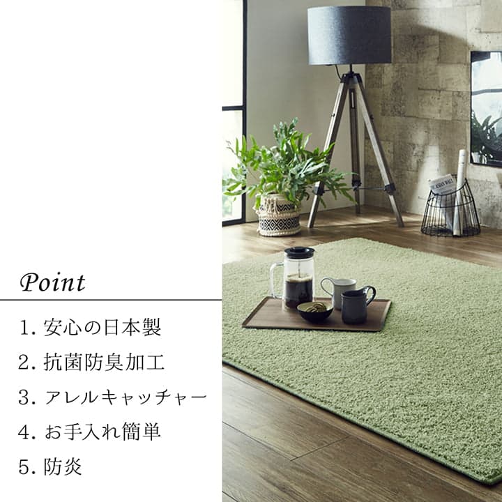 ラグ サンティエ 特殊 OV 150X250 150×250cm ラグマット カーペット 絨毯 抗菌